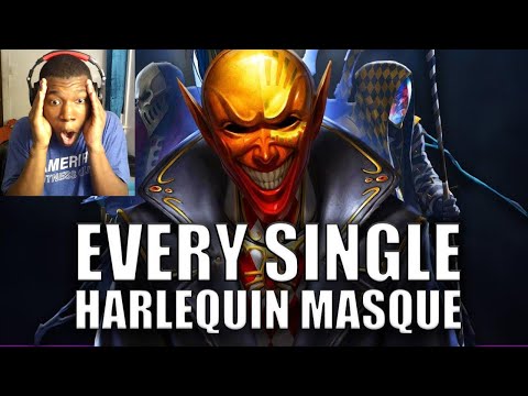 Every Single Harlequin Masque EXPLAINED By An Australian | Warhammer 40k Lore REACTION