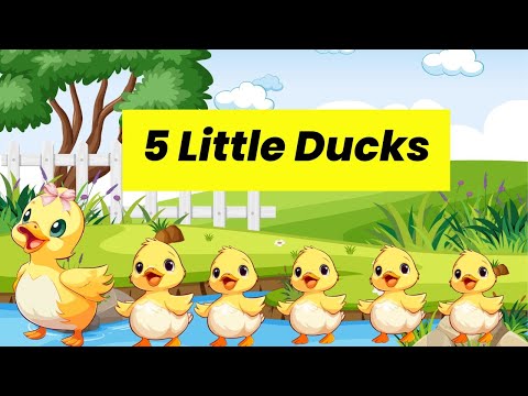 Join the 5 Little Ducks on a Quacking Adventure!