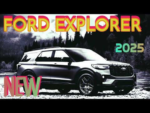 NEW FORD EXPLORER SUV. 2025 Model. Interior /Exterior Views.