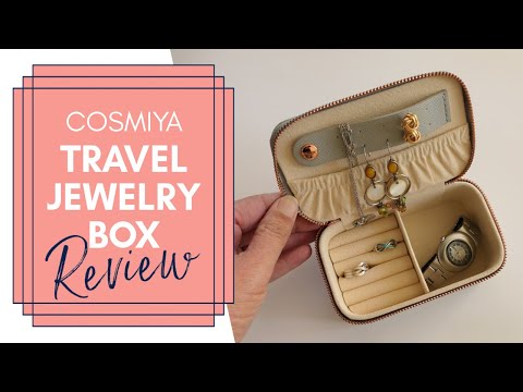 Cosmiya Travel Jewelry Box Review