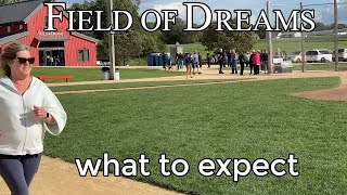 FIELD OF DREAMS. EXPLORING THE MAGIC: DAN & SALLY VISIT THE FIELD OF DREAMS MOVIE SET IN IOWA.