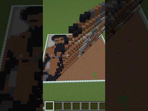 Satisfying Minecraft sand art (Bobby Deol) #shorts #animal  #viral  #minecraft