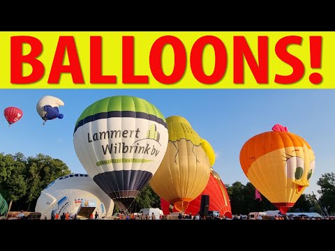 Hot Air Balloons over Holland- Ballonfiesta Barneveld