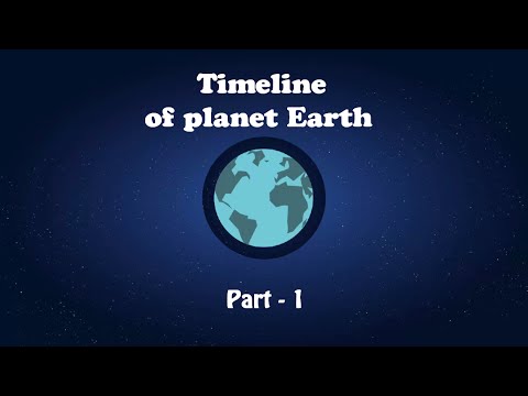 Timeline of planet earth -  Part 1 | Tell me why