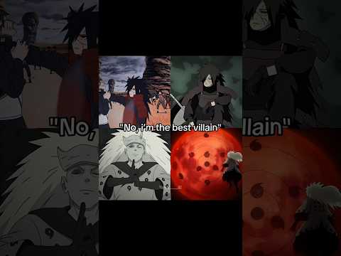 I'm the best villain.         #madara #madarauchiha #pain #obito #obitouchiha #best #villain