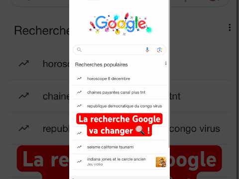 La recherche Google va changer 🔍 ! #google #intelligenceartificielle #ia #perplexity #chatgpt