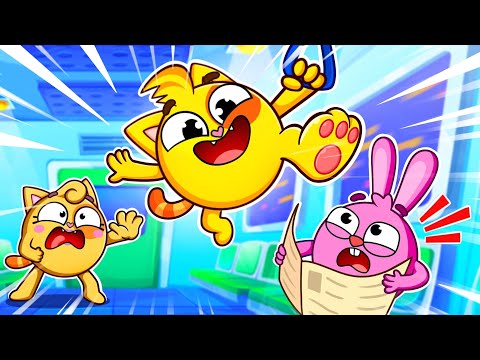 Baby's First Time On The Subway | Safety Rules | Kids Songs 😻🐨🐰🦁And Nursery Rhymes by Baby Zoo