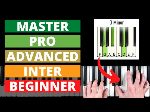 Piano Chords: 5 Levels from Beginner to Pro