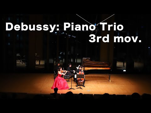 Debussy: Piano Trio 3rd mov. [Piano Trio]