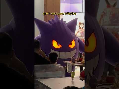 Gengar Used CONFUSION at the Pokemon Cafe