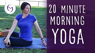 20 Minute Morning Yoga (Vinyasa Flow) | Fightmaster Yoga Videos