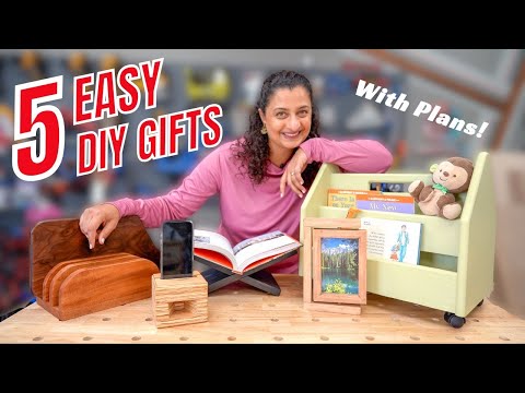 5 Easy Woodworking Gifts You Can Make This Weekend!