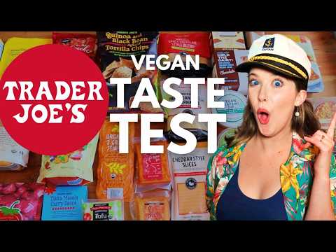 Trying Trader Joe’s for the First Time! Vegan & Gluten Free Taste Test