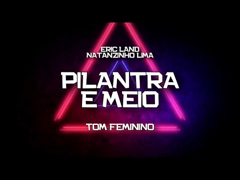 PLAYBACK -  PILANTRA E MEIO - TOM FEMININO - ERIC LAND E NATANZINHO LIMA (KARAOKÊ)