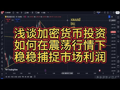 2025年1月12日简要分析比特币当下行情，以太坊未来走势，黄金居高临下，也要回调了吗？