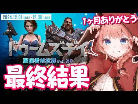 【ドゥームズデイLIVE】1ヶ月お疲れ様でした！！最終発表みんなで見るぞ！！　#PR