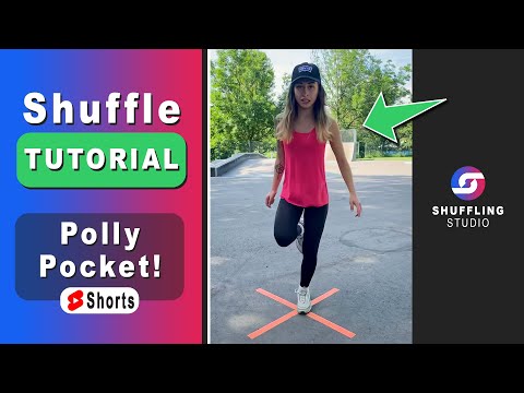 Polly Pocket Shuffle Dance Tutorial 2023 🔥 How to Shuffle Tutorial on Friendships Pascal Letoublon