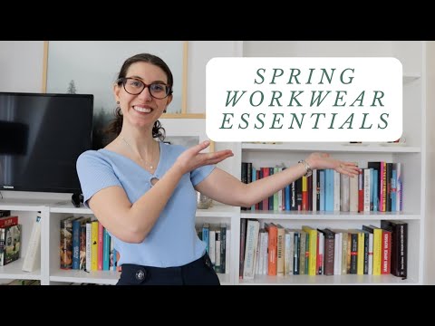 Elegant workwear essentials for spring