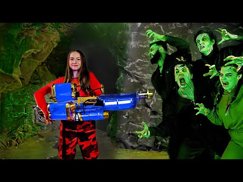 If NERF Fights Had Cave Zombies