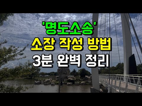 3분만에 배우는 명도 소장 작성법