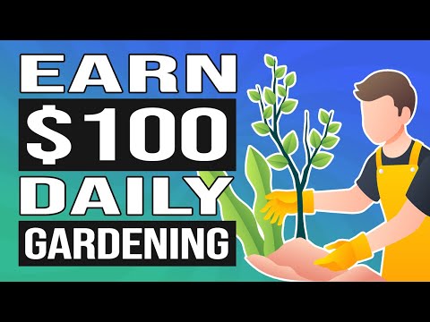 Get Paid $100 Per Day Selling Plants Online | 5 Gardening Business Ideas To Make Money Online