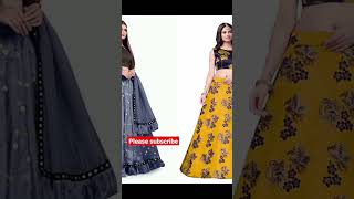 Latest crop top design #sorts// latest lehenga #coroptop #partywear #lehenga#trending