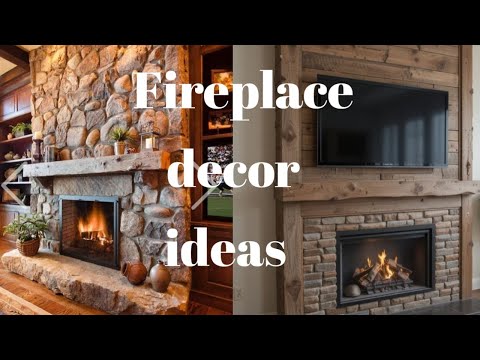 Fireplace decoration ideas @homedecorationideas289.