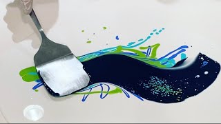 BIG BLOOM SWIPE! Do's & Don'ts With Waterfall Acrylics - Acrylic Pouring