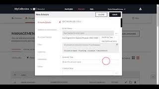 How to add artworks to MyCollection