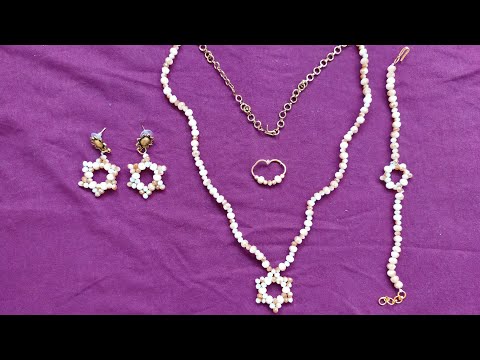 Easy Star Crystal Jewellery Set | DIY Easy Tutorial