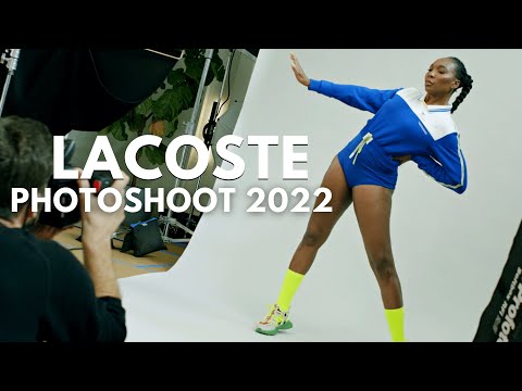 My Lacoste Photoshoot for British Vogue | Venus Williams