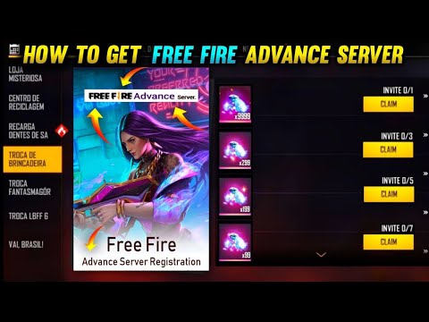 How to download and register free fire advance server || how to get advance server in free fire