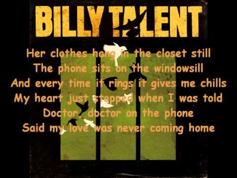 Billy Talent - White Sparrows LYRICS