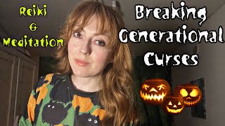 Breaking Generational Curses | 10 Minute Reiki & Meditation | Cut Karmic Ties 🎃