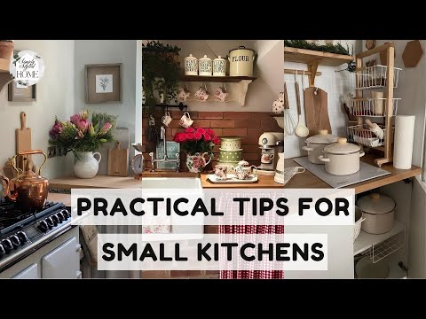 Simple & Easy Tips to Make Your Small Kitchen Work for You: Maximize Your Small Kitchen & Add Charm