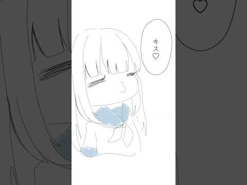 2文字しりとり【イラスト漫画】#shorts #イラスト