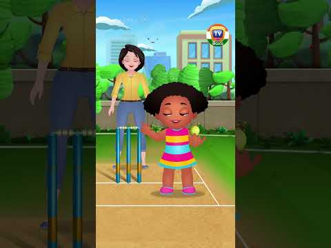 క్రికెట్  పాట (Cricket Song) #Shorts #ChuChuTVTelugu#KidsSongs #kidsshorts #cricket