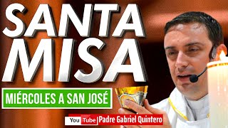 🟢 Santa Misa de hoy miércoles 24 de julio de 2024 ✅ MIÉRCOLES A SAN JOSÉ MISA EN VIVO Padre Gabriel