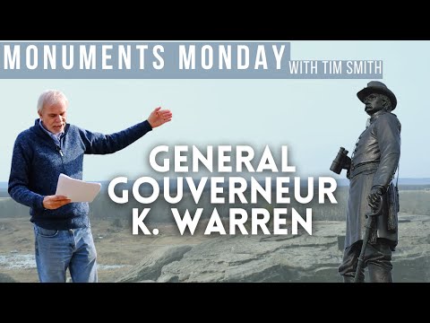 Monuments Monday with Tim Smith | Warren on Little Round Top at Gettysburg