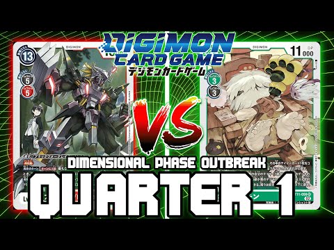 BlackWarGreymon X VS Jijimon!! | Digimon Card Game: BT-11 Dimensional Phase Outbreak (QUARTER 1)