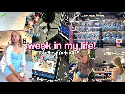 FUN & PRODUCTIVE WEEK IN MY LIFE: studying, shopping, daily routine, finding balance, + more!