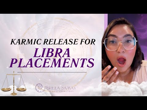 Karmic release for Libra placements! #libra #aries #astrology #destiny #fate #karma