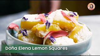 Lemon Squares by Chef Mikel Zaguirre