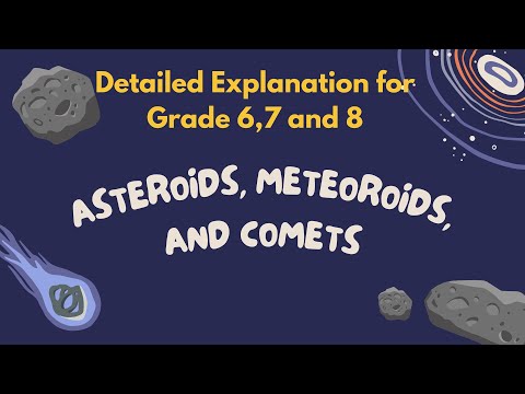 Asteroids, Meteoroids And Comets | What's Difference Between Asteroids, Meteoroids And Comets