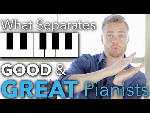 What Separates Good from GREAT Piano Players