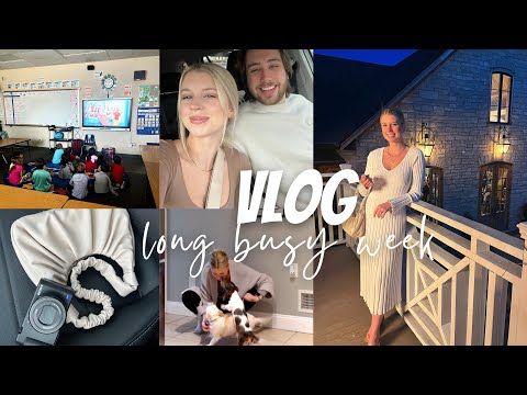 WEEK IN MY LIFE | wedding venue tour, busy week in the classroom, exploring STL + more!