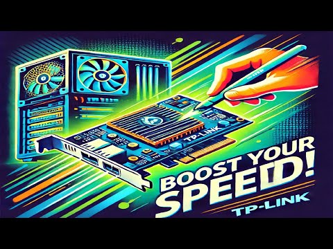 Boost Your Network Speed! Installing a TP-Link PCIe Card Made Easy! 🛠️💻