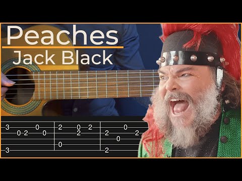 Peaches - Jack Black (Simple Guitar Tab)