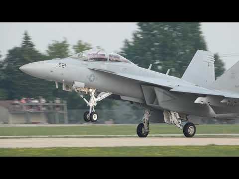 Navy Jets and Legacy Flight at Oshkosh 7-29-21