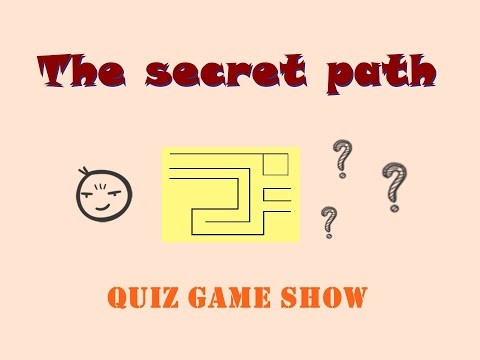 Il percorso segreto  -  The secret path , game